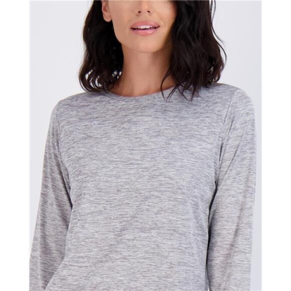 4 Pack: Women's Dry-Fit Tech Stretch Long-Sleeve Athletic Workout T-Shirt - Picture 3 of 7